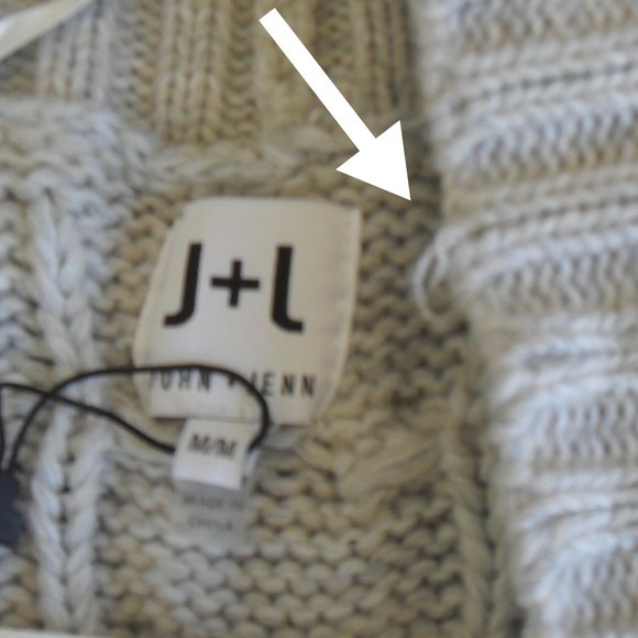 John + Jenn  Gloria Chunky Varsity Cardigan - Picture 10 of 10